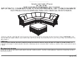 Предварительный просмотр 5 страницы Costco 1142647 Assembly / Care & Use Instructions