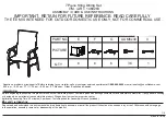 Costco 1460263 Assembly / Care & Use Instructions предпросмотр