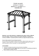 Предварительный просмотр 6 страницы Costco 1500312 Assembly Instructions Manual