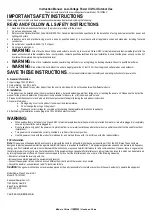 Preview for 2 page of Costco 1900374 Manual