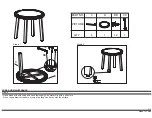 Preview for 2 page of Costco 1900698 Assembly / Care & Use Instructions