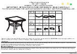 Preview for 1 page of Costco 1902260 Assembly / Care & Use Instructions