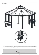 Предварительный просмотр 20 страницы Costco 1902472 Assembly Manual