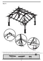 Предварительный просмотр 16 страницы Costco 1902478 Assembly Manual