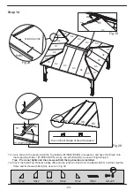 Preview for 20 page of Costco 1902478 Assembly Manual