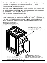 Preview for 2 page of Costco 2000881 Assembly Instructions Manual