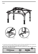 Предварительный просмотр 15 страницы Costco 2127014 Assembly Manual