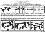 Preview for 1 page of Costco 2127170 Assembly / Care & Use Instructions