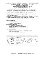 Preview for 1 page of Costco 269019 Assembly And Care