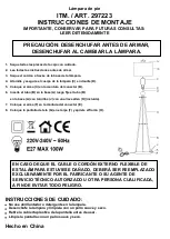 Preview for 3 page of Costco 297223 Assembly Instructions