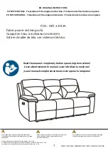 Preview for 1 page of Costco 327439 Original Instructions Manual