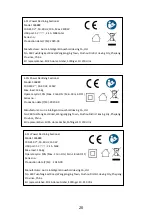 Предварительный просмотр 20 страницы Costco 336889 Original Instructions Manual