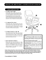 Costco BACK-IN-MOTION 790820 Operating Instructions preview