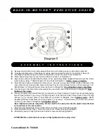 Preview for 4 page of Costco BACK-IN-MOTION 790820 Operating Instructions