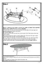 Preview for 4 page of Costco CAST TABLE Assembly Instructions