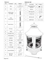 Preview for 2 page of Costco CWGS15-101 Assembly Instructions