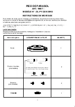 Preview for 3 page of Costco DL-PY-22IN-30KG Assembly Instructions Manual