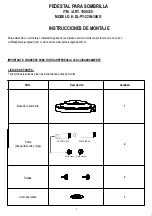 Preview for 5 page of Costco DL-PY-22IN-30KG Assembly Instructions Manual