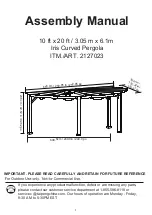 Preview for 1 page of Costco Iris 2127023 Assembly Manual