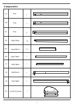 Предварительный просмотр 3 страницы Costco Iris 2127023 Assembly Manual