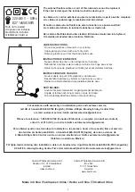 Preview for 2 page of Costco JA21382 Assembly Instructions