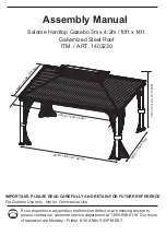 Preview for 1 page of Costco Salome 1403230 Assembly Manual