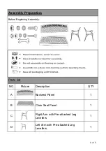 Предварительный просмотр 2 страницы Costco TAHOE Assembly Instructions