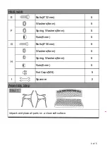 Предварительный просмотр 3 страницы Costco TAHOE Assembly Instructions