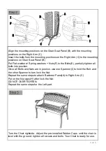 Предварительный просмотр 4 страницы Costco TAHOE Assembly Instructions