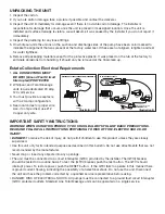 Предварительный просмотр 3 страницы Costco the estate 507187 Installation Instructions Manual