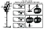 Costco YHB-FL0863 Assembly Instructions Manual предпросмотр