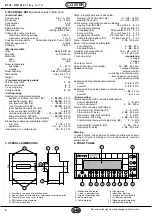 Preview for 2 page of Coster DTU 614 C2 Eng. Manual