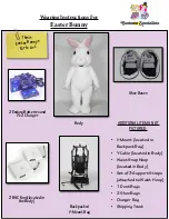 Preview for 2 page of Costume Specialists Easter Bunny Wearing Instructions