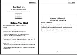 Предварительный просмотр 2 страницы Costway 01387249 User Manual