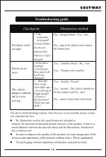 Preview for 16 page of Costway 01472896 User Manual