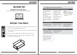 Предварительный просмотр 2 страницы Costway 03719654 User Manual