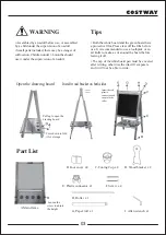 Предварительный просмотр 3 страницы Costway 05783946 User Manual