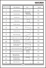 Preview for 35 page of Costway 21685037 User Manual