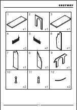 Предварительный просмотр 3 страницы Costway 58214967 User Manual