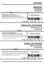 Preview for 3 page of Costway 61589024 User Manual