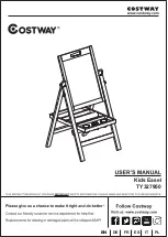 Costway 68109374 User Manual предпросмотр