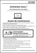 Preview for 12 page of Costway 68109374 User Manual