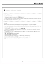 Preview for 10 page of Costway 70612359 User Manual