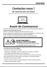 Preview for 4 page of Costway 75426018 User Manual