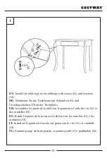 Preview for 11 page of Costway 81926705 User Manual