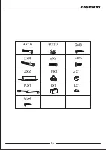 Preview for 4 page of Costway 97810256 User Manual