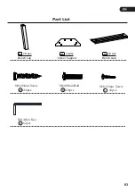 Preview for 3 page of Costway Acacia HW66353 User Manual