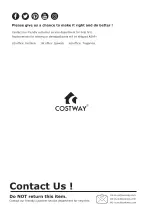 Preview for 12 page of Costway Acacia HW66353 User Manual