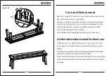 Preview for 4 page of Costway Acacia HW66354 User Manual