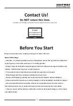 Предварительный просмотр 2 страницы Costway BB0480 User Manual